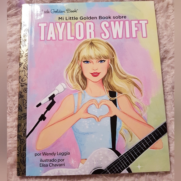 2023 Taylor Swift A Little Golden Book Biography Wendy Loggia Spanish Edition - Picture 1 of 11